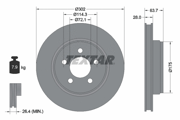 Brake Disc (92203303)