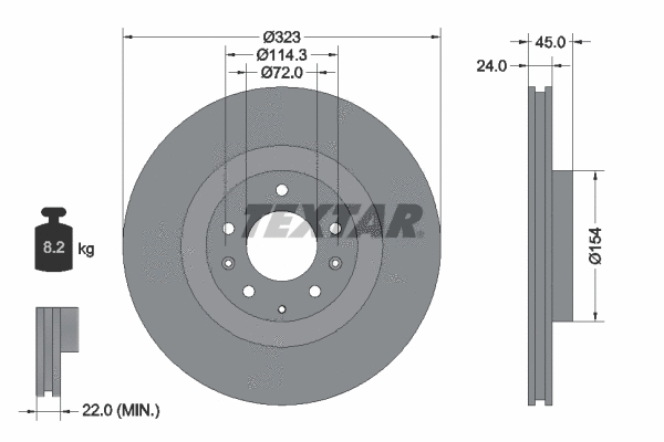 Brake Disc (92174403)