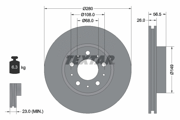 Brake Disc (92055400)