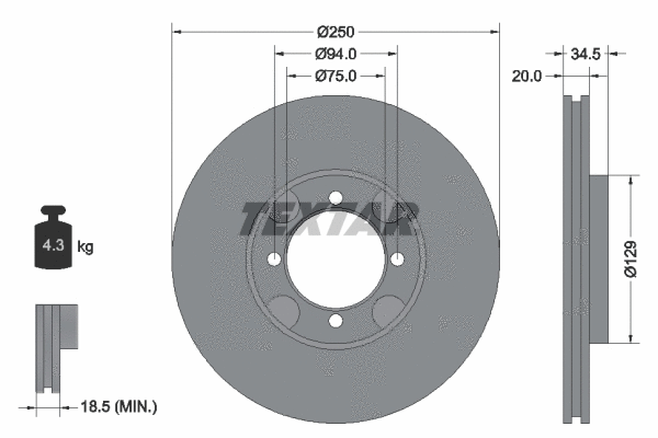 Brake Disc (92047200)