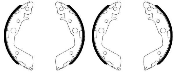 Brake Shoe Set (91087500)