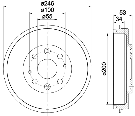 Brake Drum (94020100)
