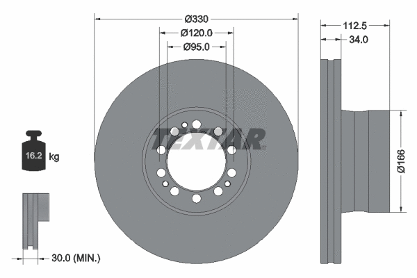 Brake Disc (93322400)