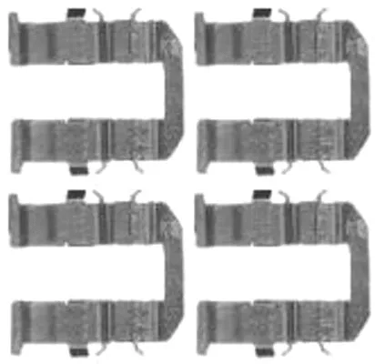 Accessory Kit, disc brake pad (82076000)
