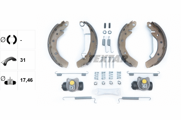 Brake Shoe Set (83054000)