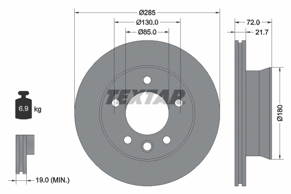 Brake Disc (93127800)