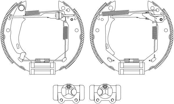 Brake Shoe Set (84031801)