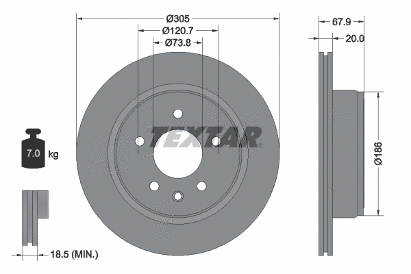 Brake Disc (92139300)