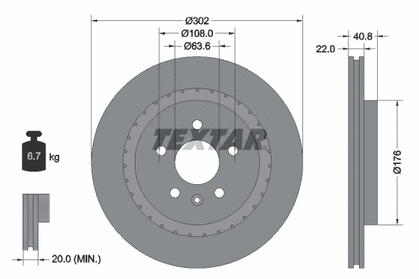 Brake Disc (92168305)