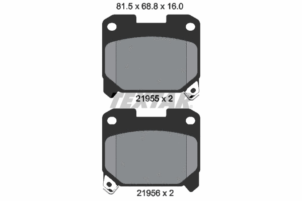 Brake Pad Set, disc brake (2195501)