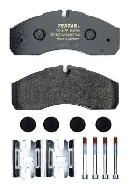 Brake Pad Set, disc brake (2923701)