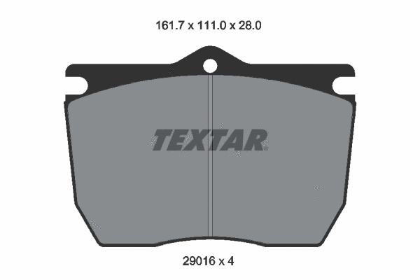 Brake Pad Set, disc brake (2901601)