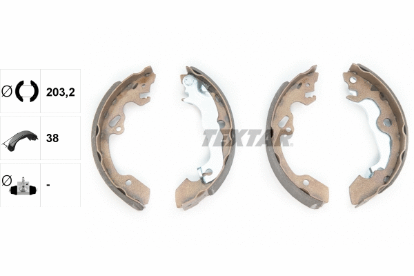 Brake Shoe Set (91052500)