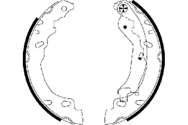Brake Shoe Set (91064600)