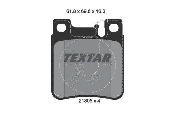Brake Pad Set, disc brake (2130503)