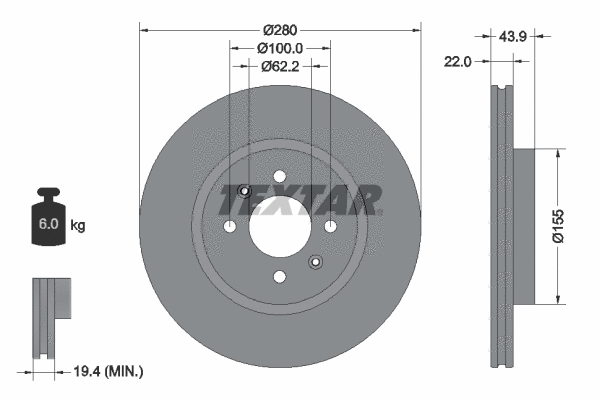 Brake Disc (92239303)