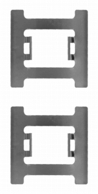 Accessory Kit, disc brake pad (82046100)