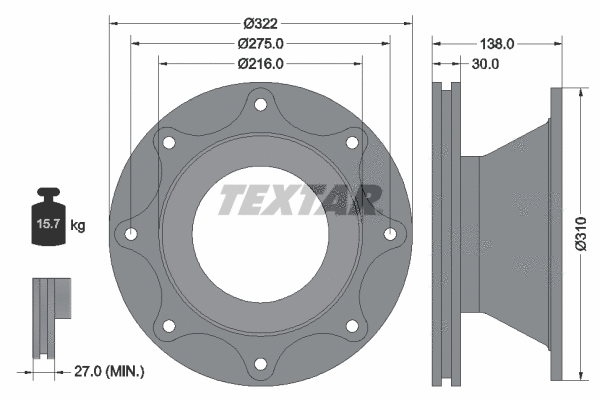 Brake Disc (93086500)