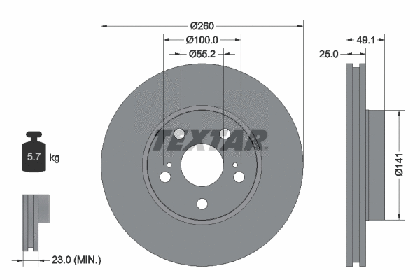 Brake Disc (92096900)