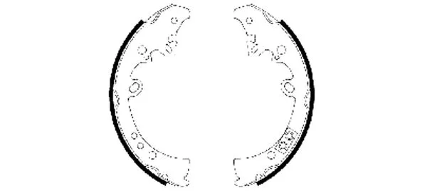 Brake Shoe Set (91066300)