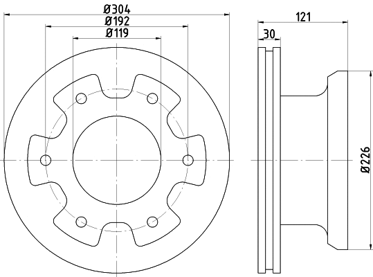 Brake Disc (93191400)