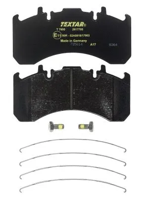 Brake Pad Set, disc brake (2917705)