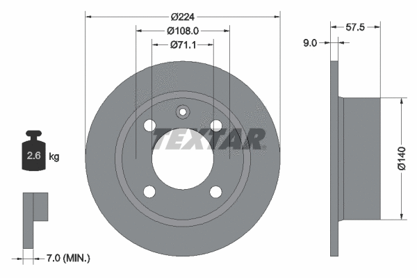 Brake Disc (92059700)