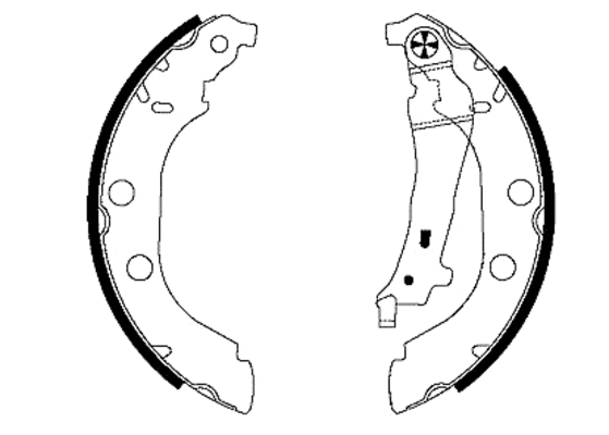 Brake Shoe Set (91052600)