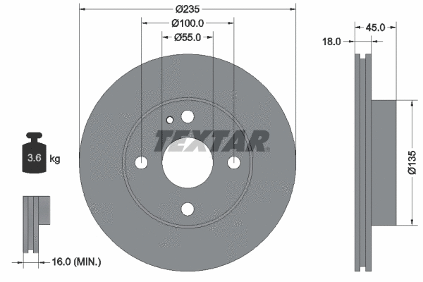 Brake Disc (92061500)