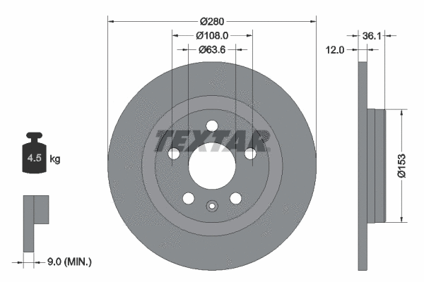 Brake Disc (92323803)