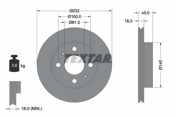 Brake Disc (92090900)
