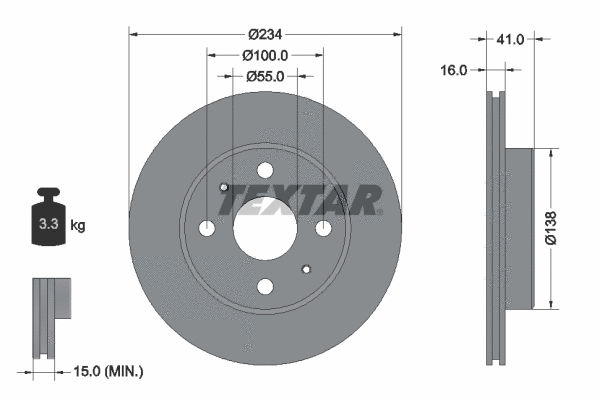 Brake Disc (92129100)