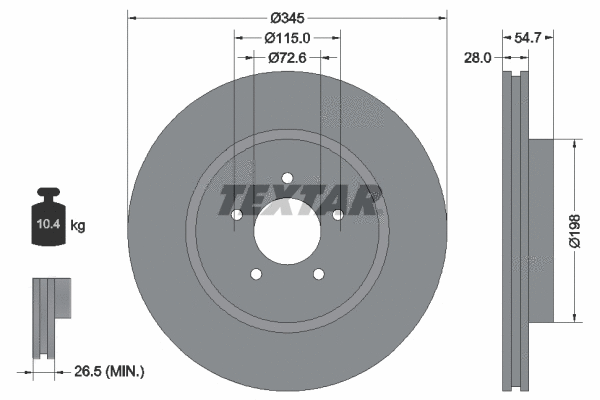 Brake Disc (92177105)