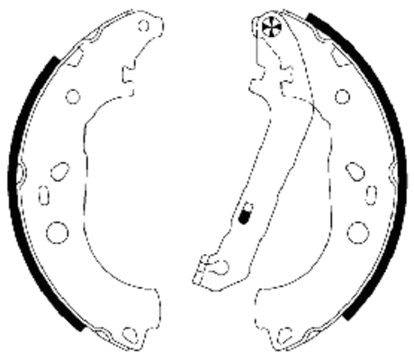 Brake Shoe Set (91064900)