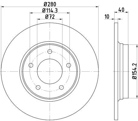 Brake Disc (92181403)