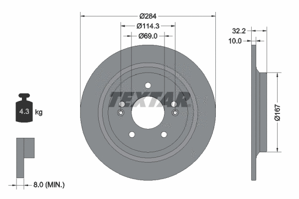Brake Disc (92316303)