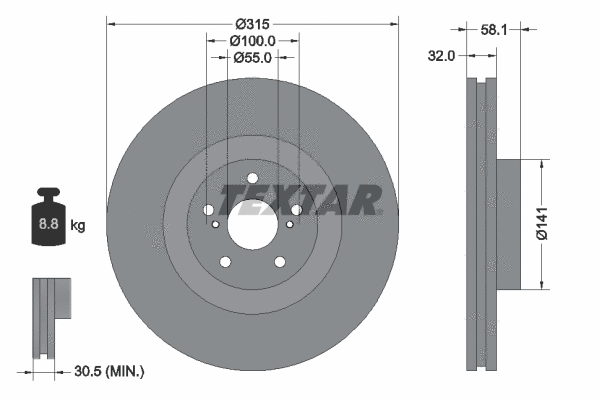 Brake Disc (92179703)