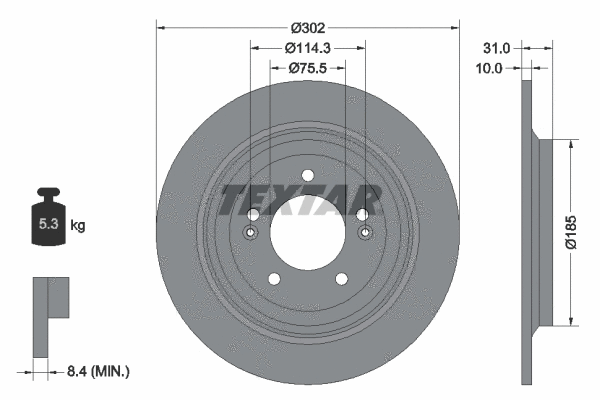 Brake Disc (92294803)