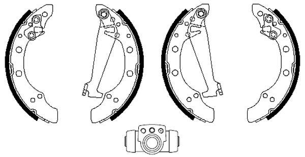 Brake Shoe Set (83044704)