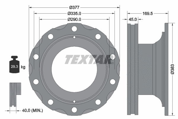 Brake Disc (92116500)
