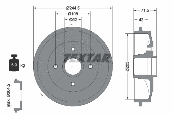 Brake Drum (94026600)