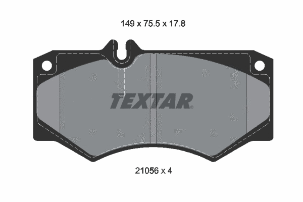 Brake Pad Set, disc brake (2105601)