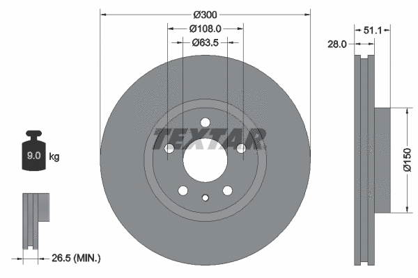 Brake Disc (92268605)