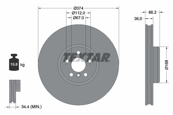 Brake Disc (92312805)