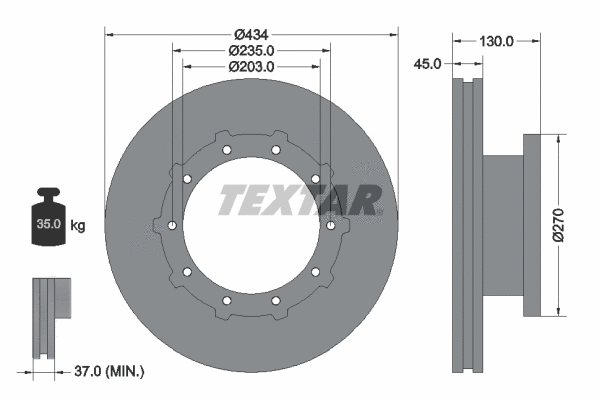 Brake Disc (93243400)