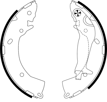 Brake Shoe Set (91063300)