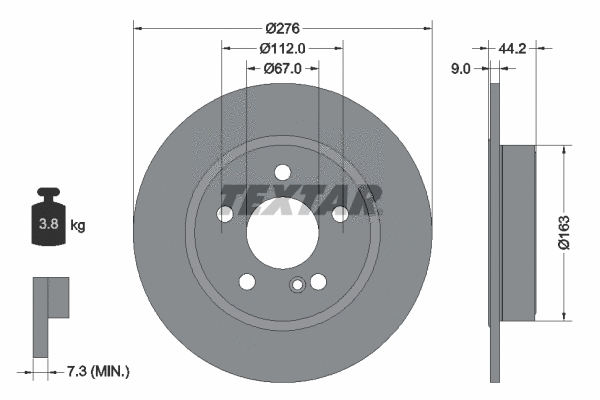 Brake Disc (92241303)