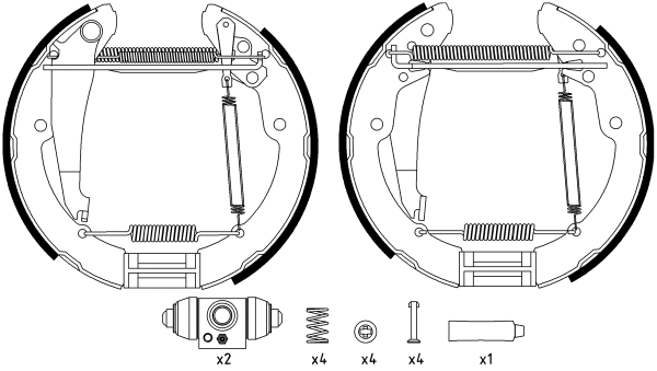 Brake Shoe Set