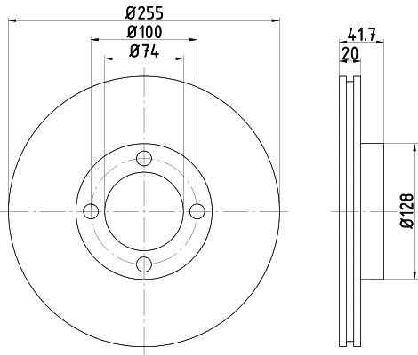 Brake Disc (92043600)
