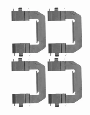 Accessory Kit, disc brake pad (82503800)
